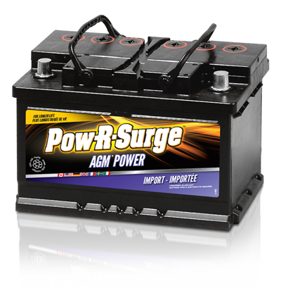 Pow-R-Surge Import AGM Power battery