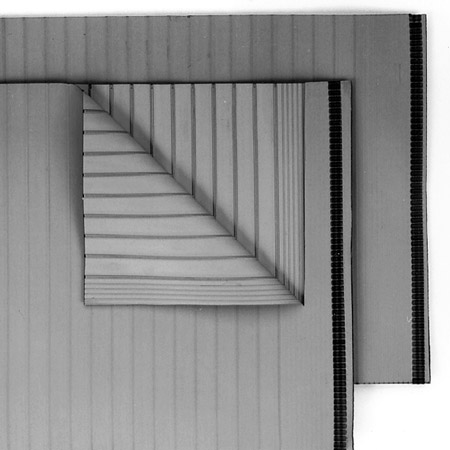 Detailed image of battery plate separators